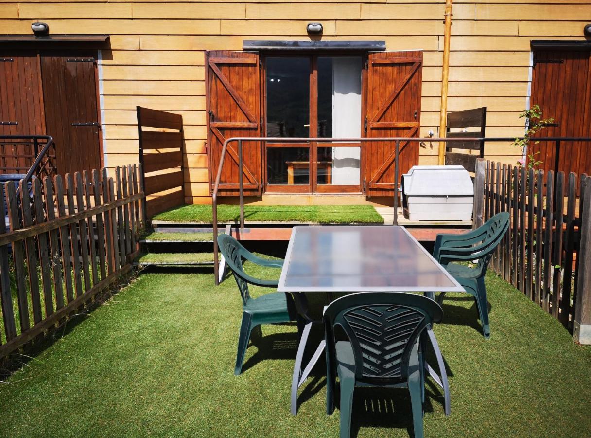Duplex Con Jardin En Pirineos, Totalmente Equipado Apartment Villanúa Exterior foto
